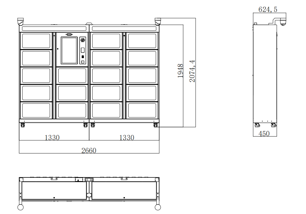 RMS301B mechanical dimensions