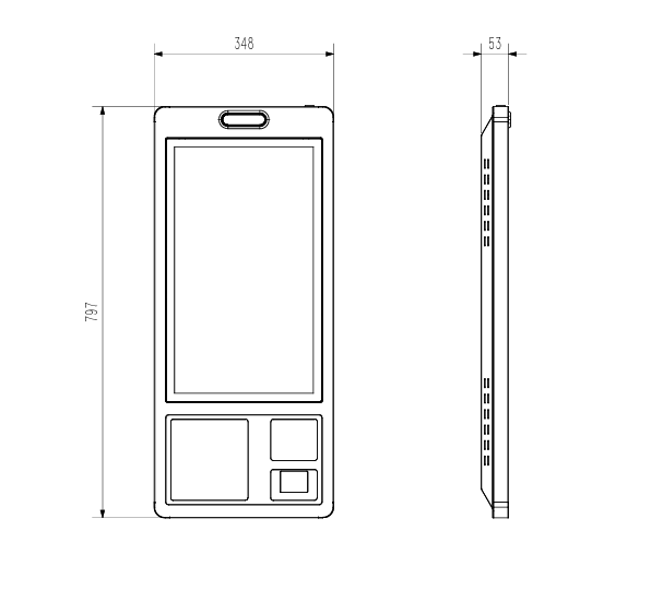 RSK602 mechanical dimensions
